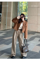 Suéter de gola alta feminino inverno 2025 vermelho retrô com forro de veludo engrossado desgaste interno tricô térmico camisa de assentamento