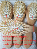 Escova de Cabelo para Bebê Personalizada, Pente de Madeira com Lã Natural, Massageador Gravado para Recém-nascido, Presente de Chá de Bebê e Lista de Presentes