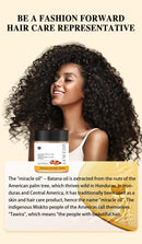 Máscara Capilar Batana Óleo Condicionador Batana 100% Natural Cuidados com o Cabelo Previne a Queda Nutre Pontas Secas Melhora a Maciez