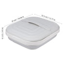 1 Conjunto de Balde Dobrável para Banho de Pés, Bacia Spa Dobrável para Mergulho, Spa com Aquecimento, Massageador, Rodas, Portátil, Plugue EUA