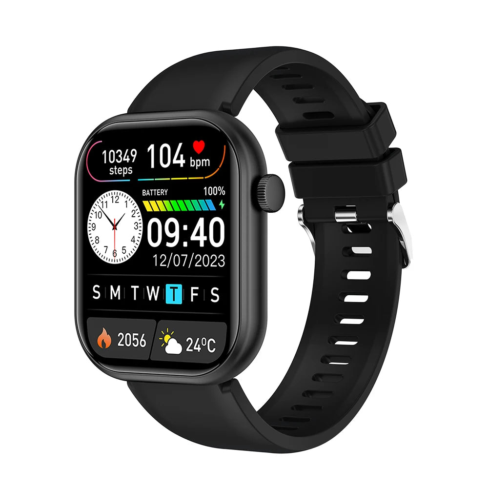 Relógio Inteligente 2025 para Mulheres, Tela Sensível ao Toque Completa, Chamada Bluetooth, À Prova d'Água, Relógio Fitness Esportivo, Smartwatch Lady Reloj Mujer