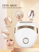 Epilador Elétrico para Remoção de Pelos para Mulheres, Cortador de Pelos, Depilador, Para Virilha, Axilas, Braços, Pernas, Rosto e Partes Íntimas, Lâmina para Mulheres