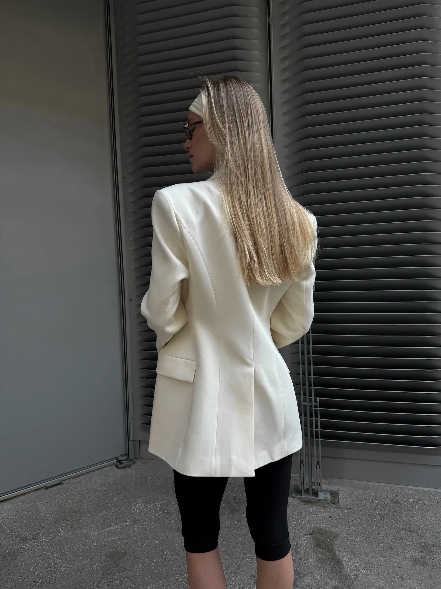 Bornladies Outono Inverno Cintura Fina Chic Blazer Casacos Senhoras Escritório Senhoras Trespassado Moda Ternos Jaqueta Roupas Femininas