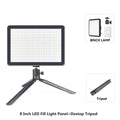 Luz de Videoconferência LED para Fotografia, Luz de Preenchimento Dimmable para Estúdio de Fotografia, Lâmpada de Preenchimento para Transmissão ao Vivo no Tiktok e Youtube