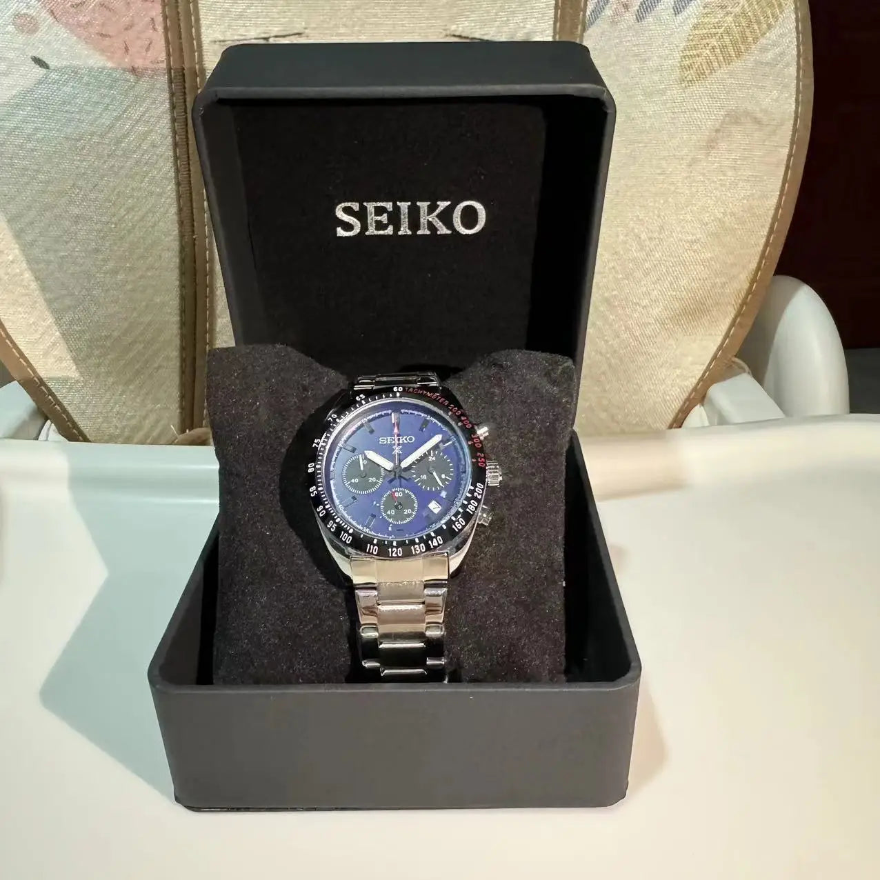 Seiko Marca de Luxo Moda Negócios Esportes Casuais Multifuncional Cronógrafo Venda Quente Mens Relógio de Pulso de Quartzo Não Mecânico