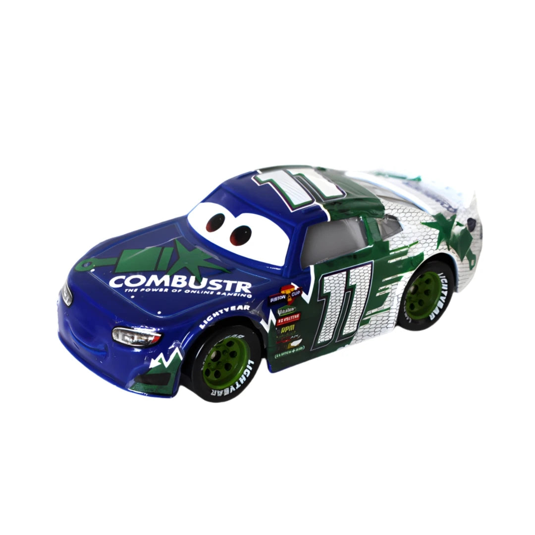 Disney Pixar Cars 3 Lightning Mcqueen Smokey Chick Hicks Collection 1:55 Veículos Diecast Alloy Car Toys Modelo Para Crianças Presente