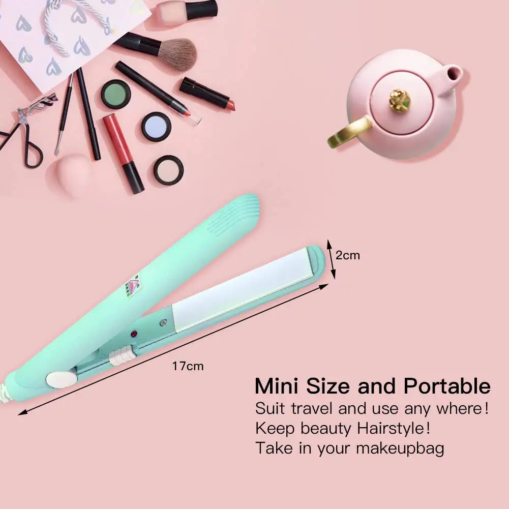 Nova Mini Prancha Alisadora de Cabelo Chapinha
