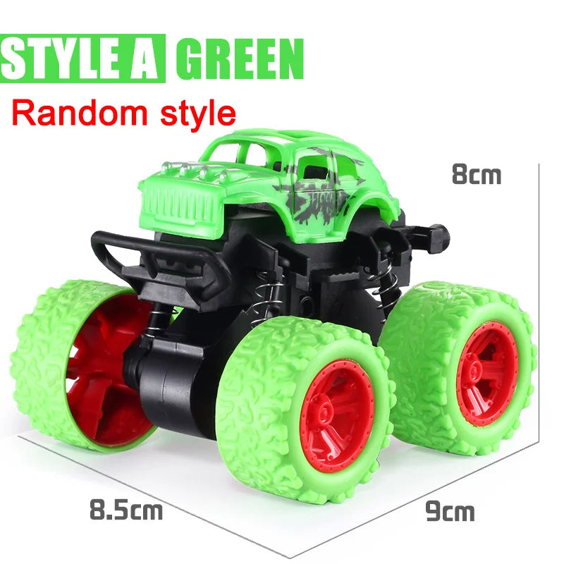 Puxe para trás o carro de brinquedo Rotação inercial do carro Veículo off-road com tração nas quatro rodas SUV Racing Power Car Toy CarGift para crianças