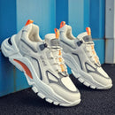 Homens Verão Malha Respirável Esportes Tênis de Corrida Na Moda Versátil Casual Anti-Odor Sapatos de Velho Sapatos da Moda Tênis Casuais