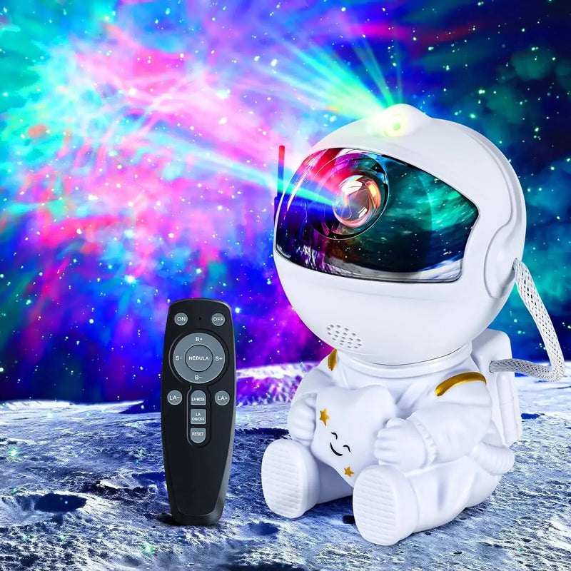 Projetor de Céu Estrelado de Astronauta do Brasil, Luz Noturna de Galáxia, Projetor de Céu Estrelado, Luz de Astronauta LED, Quarto e Sala de Jogos