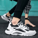 Homens Verão Malha Respirável Esportes Tênis de Corrida Na Moda Versátil Casual Anti-Odor Sapatos de Velho Sapatos da Moda Tênis Casuais