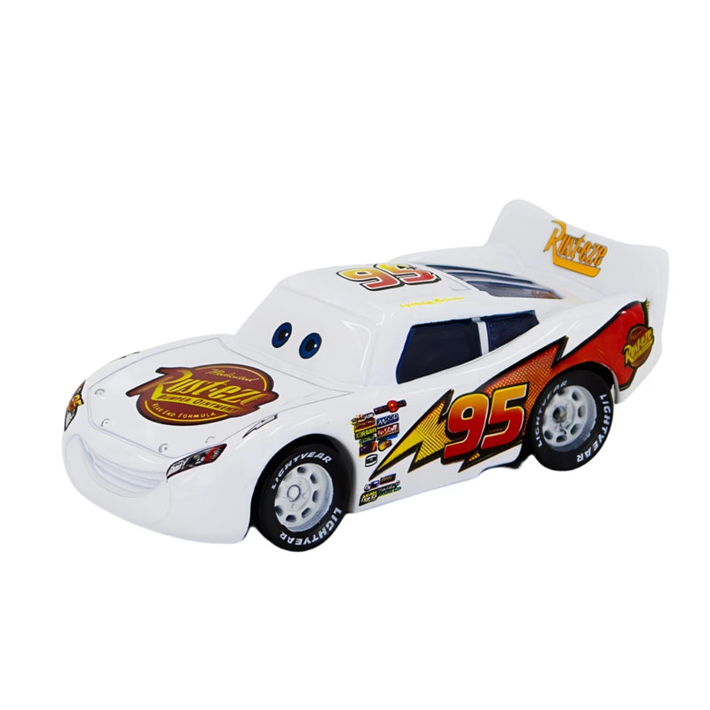 Disney Pixar Cars 3 Lightning Mcqueen Smokey Chick Hicks Collection 1:55 Veículos Diecast Alloy Car Toys Modelo Para Crianças Presente