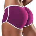 Novo Verão Esporte Shorts Mulheres Cintura Alta Elástica Sem Costura Leggings De Fitness Push Up Ginásio Treinamento Ginásio Calças Justas Bolso Curto
