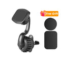Suporte para Celular Móvel, Suporte Magnético Forte para Carro, Bracket Redondo Dobrável 720° para Celulares Universais, Suportes para Montar no Carro Novo