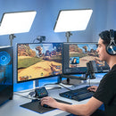 Luz de Videoconferência LED para Fotografia, Luz de Preenchimento Dimmable para Estúdio de Fotografia, Lâmpada de Preenchimento para Transmissão ao Vivo no Tiktok e Youtube