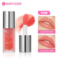 Gloss Labial Hidratante Beauty Glazed que Muda de Cor com a Temperatura, batom líquido de longa duração, gloss que aumenta os lábios, maquiagem para mulheres