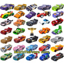 Disney Pixar Cars 3 Lightning Mcqueen Smokey Chick Hicks Collection 1:55 Veículos Diecast Alloy Car Toys Modelo Para Crianças Presente