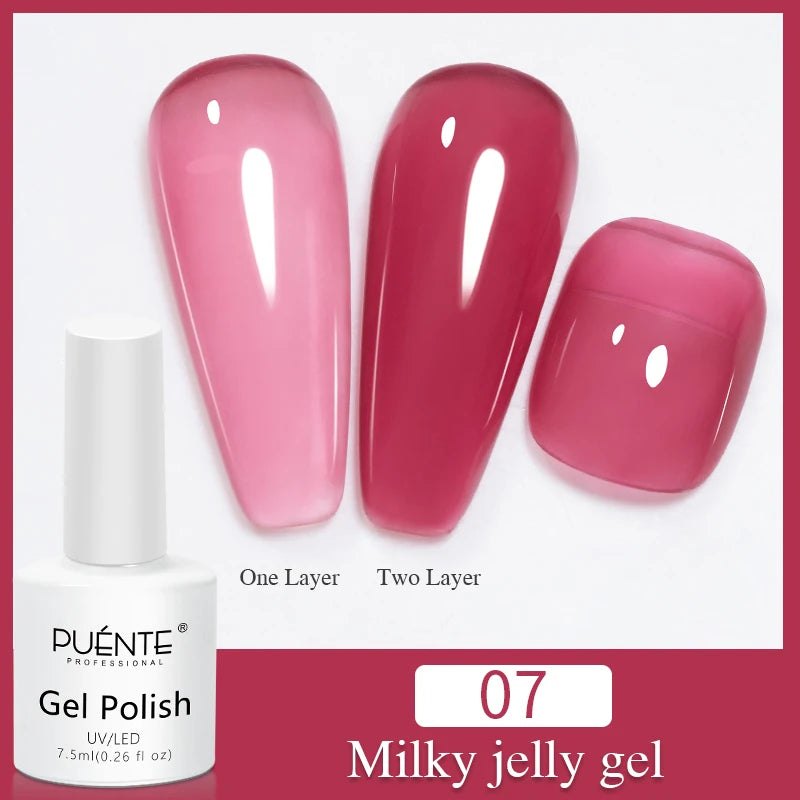 Esmalte em Gel Autonivelante 15ML Livre de Hema Gel Transparente Rígido Extensão de Unhas Modelagem 3D Cola para Strass Removedor de Verniz UV