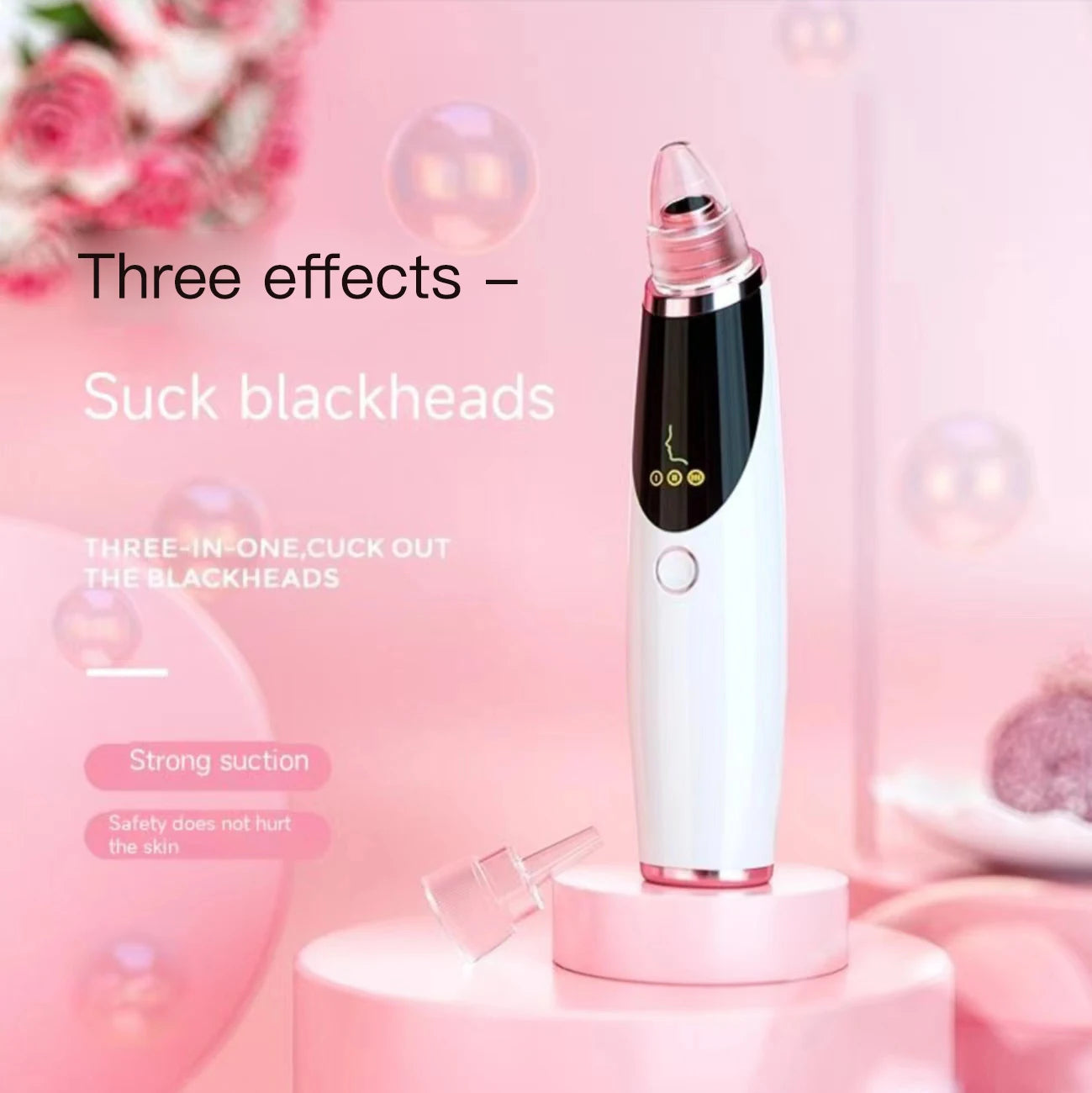 Dispositivo Elétrico de Limpeza de Poros e Acne