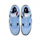 Nike Air Jordan 4 Basketball Shoes Men Shock-absorbent Anti-skid Special Edition Waterproof Mid-top Basketball Shoe Blue