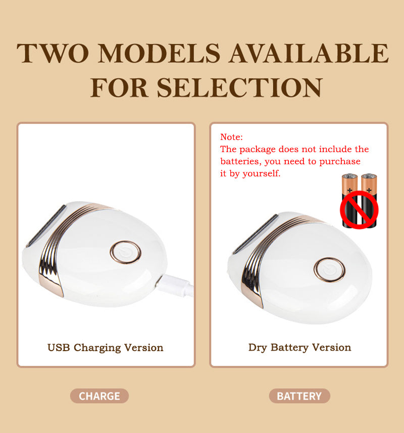 Epilador Elétrico para Remoção de Pelos para Mulheres, Cortador de Pelos, Depilador, Para Virilha, Axilas, Braços, Pernas, Rosto e Partes Íntimas, Lâmina para Mulheres