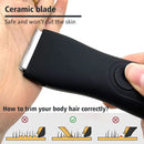 Aparador de Cabelo para Homens Áreas Íntimas Zonas Lugares Depilador Barbeador Elétrico Máquina de Barbear para Homem Barba Depilação Corte
