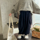 Calças para Bebês Meninos e Meninas 2024 Macacão de Bebê Simples para Meninos Legais Primavera e Outono Crianças Roupas Infantis Inferiores