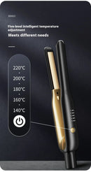 Mini Chapinha e Modelador 2 em 1 - Cerâmica, Aquecimento Rápido 140-220°C - Prancha Portátil para Cabelos Curtos e Viagens