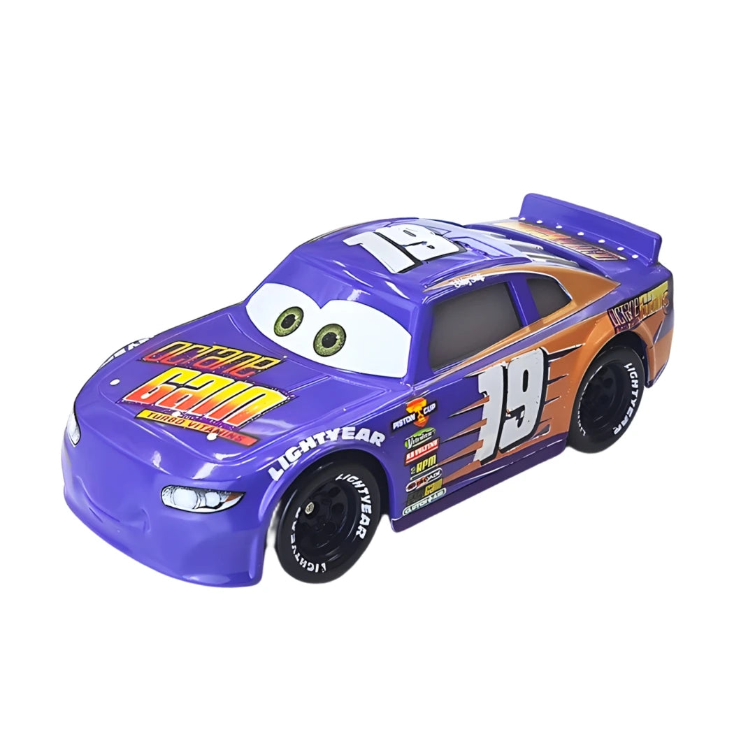 Disney Pixar Cars 3 Lightning Mcqueen Smokey Chick Hicks Collection 1:55 Veículos Diecast Alloy Car Toys Modelo Para Crianças Presente