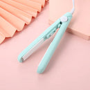 Nova Mini Prancha Alisadora de Cabelo Chapinha Ferro de Cerâmica Modelador de Cachos Para Cabelos Curtos Portátil Curling Dupla Função Cuidados com o Cabelo Para Viagem