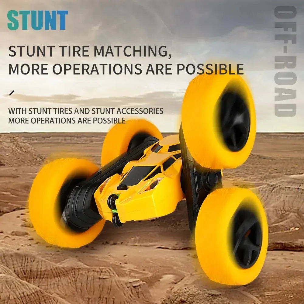 RC Stunt Car Crianças Dupla Face Flip 2.4G Controle Remoto 360 Deree Rotação Off Road Drift RC Car Presentes Para Crianças Adultos Meninos