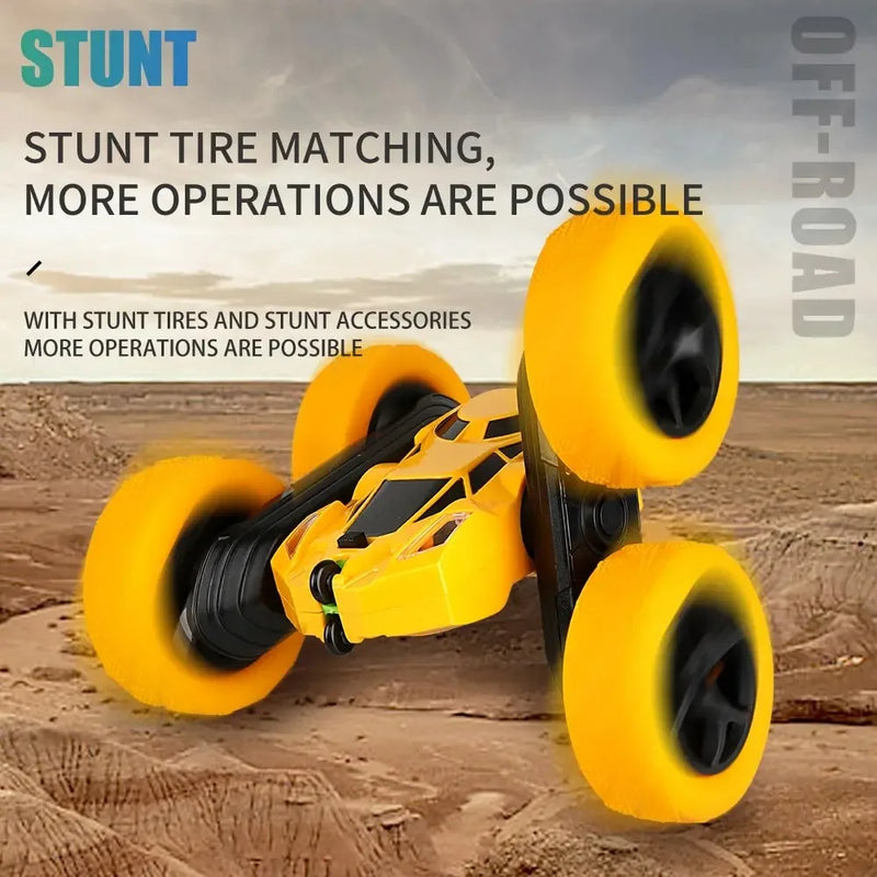 RC Stunt Car Crianças Dupla Face Flip 2.4G Controle Remoto 360 Deree Rotação Off Road Drift RC Car Presentes Para Crianças Adultos Meninos