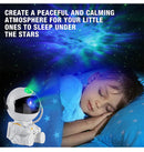 Projetor de Luz de Astronauta Galaxy Star - Projetores de Céu Estrelado, Lâmpada de Decoração para Quarto, Nebulosa, Luz Noturna de LED, Presente para Crianças e Adultos