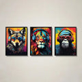 Conjunto moderno de 3 jogos Graffiti Wall Art Canvas Filho Irmão Presente Pintura Gamer Posters para sala de estar Meninos Quarto Home Decor