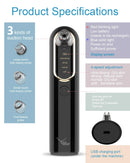 Aspirador de Cravos Limpador de Acne Remoção de Manchas Pretas Limpeza Profunda Facial Limpador de Poros Máquina Ferramentas de Cuidados com a Pele