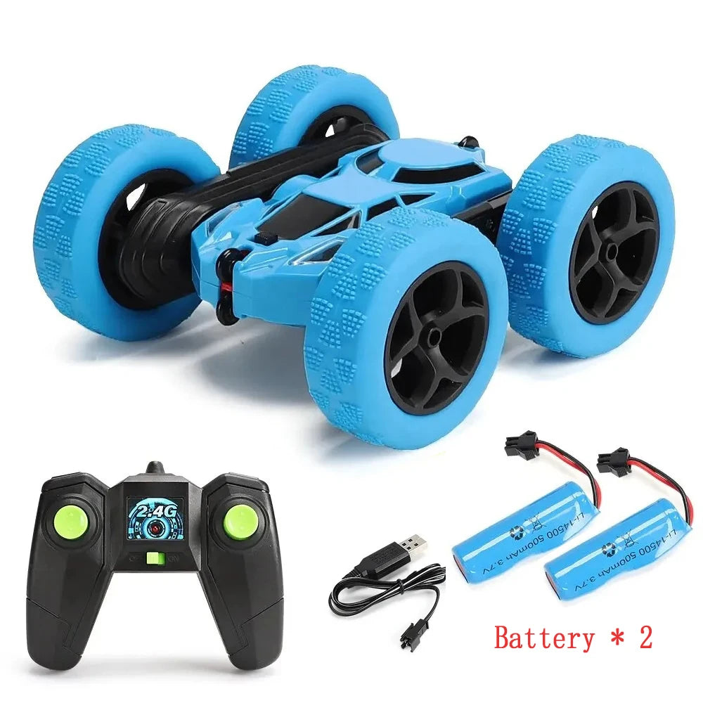 RC Stunt Car Crianças Dupla Face Flip 2.4G Controle Remoto 360 Deree Rotação Off Road Drift RC Car Presentes Para Crianças Adultos Meninos
