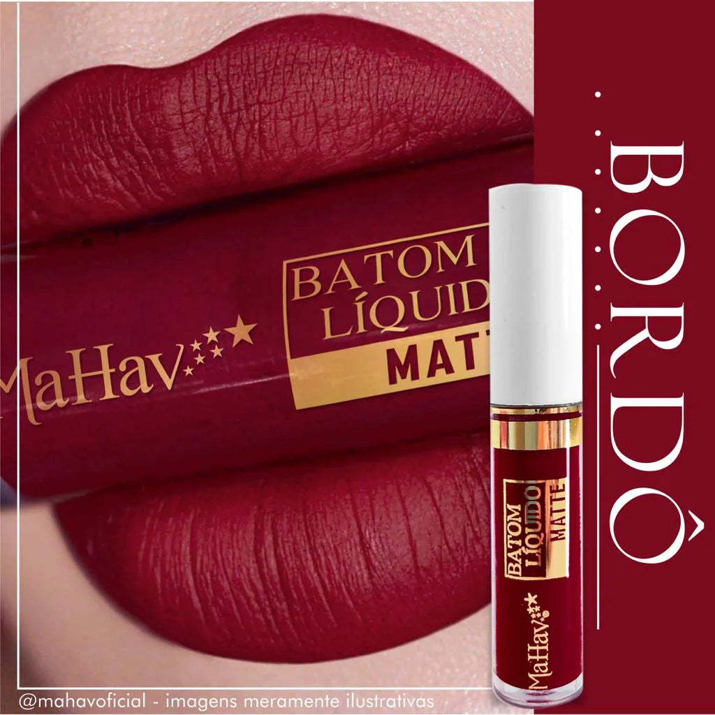 Matte Mahav Touch Velvety Liquid Lipstick