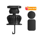 Suporte para Celular Móvel, Suporte Magnético Forte para Carro, Bracket Redondo Dobrável 720° para Celulares Universais, Suportes para Montar no Carro Novo