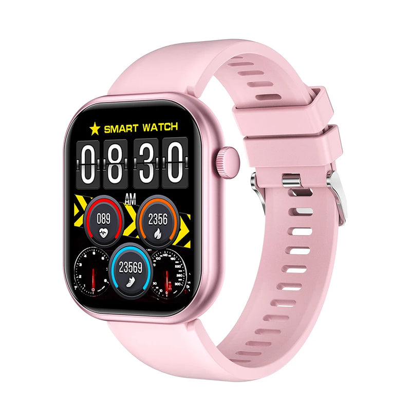 Relógio Inteligente 2025 para Mulheres, Tela Sensível ao Toque Completa, Chamada Bluetooth, À Prova d'Água, Relógio Fitness Esportivo, Smartwatch Lady Reloj Mujer