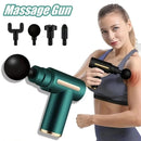 Fascia 2024 pistola portátil para fáscia, massageador de músculos profundos, mini massageador elétrico para corpo