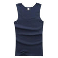 Venda imperdível de roupas masculinas de verão, camiseta básica elástica feminina, camiseta masculina sem mangas de algodão puro, camiseta fitness para musculação