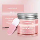 Máscara de Colágeno Peel-off Hidratação Profunda Cuidados Noturnos Hidratante e Suavizante Reduz Rugas Firmadora e Lifting Não Oleosa Para Todos os Tipos de Pele