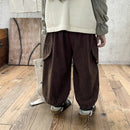 Calças para Bebês Meninos e Meninas 2024 Macacão de Bebê Simples para Meninos Legais Primavera e Outono Crianças Roupas Infantis Inferiores