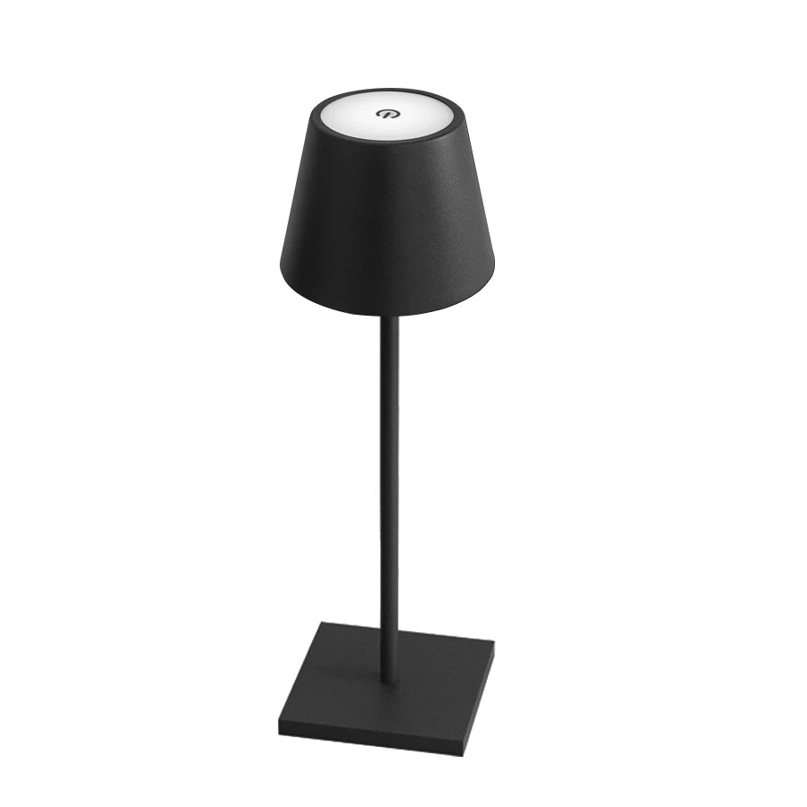 Recarregável LED Lâmpada de mesa Interruptor de toque 3 níveis Luzes de mesa reguláveis Bar Club Dinner Iluminação ambiente decorativa criativa