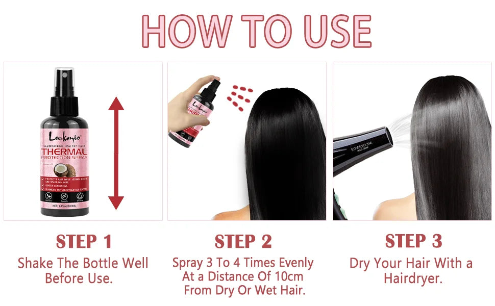Spray de Proteção Térmica para Cabelo Serum