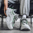 Sapato Masculino Respirável Sola Grossa Tênis Casual Corrida ao ar livre Quatro Estações Novo Tênis Masculino Solas Macias Conforto Tênis Masculino