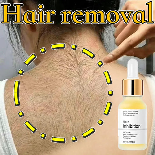 Spray de depilação poderoso creme depilador Áreas íntimas Saúde Indolor removedor de pêlos Inibidor de crescimento para mulheres homens Cuidados com o corpo