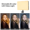 Luz de Videoconferência LED para Fotografia, Luz de Preenchimento Dimmable para Estúdio de Fotografia, Lâmpada de Preenchimento para Transmissão ao Vivo no Tiktok e Youtube