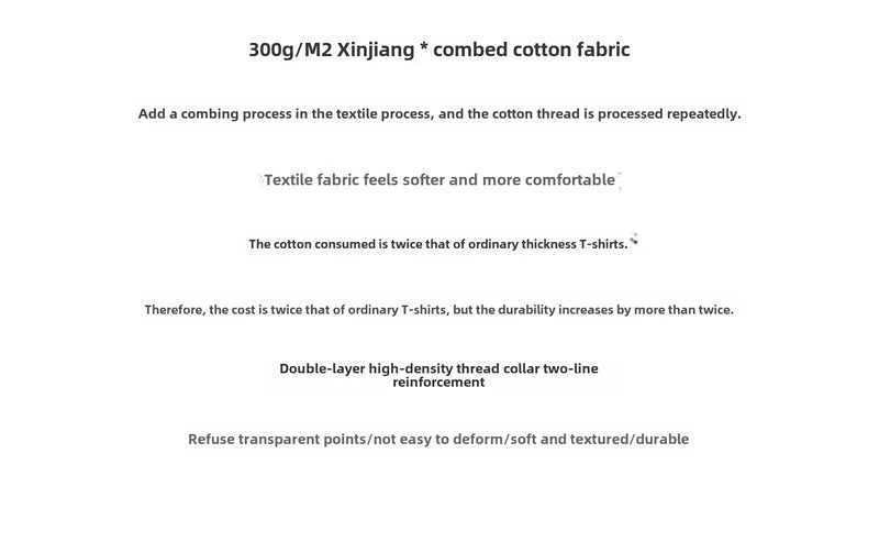 Camiseta de algodão de verão resistente 300 gramas algodão puro americano manga curta camiseta masculina casual base top camiseta grande