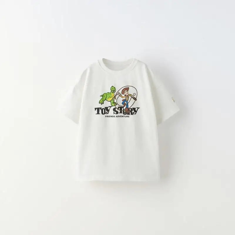 Meninos Dos Desenhos Animados Roupas Da Moda Nova Impressão De Manga Curta Tops Traje De Verão Em Torno Do Pescoço Bonito Camisa De Assentamento Crianças Casual Esportes Tees